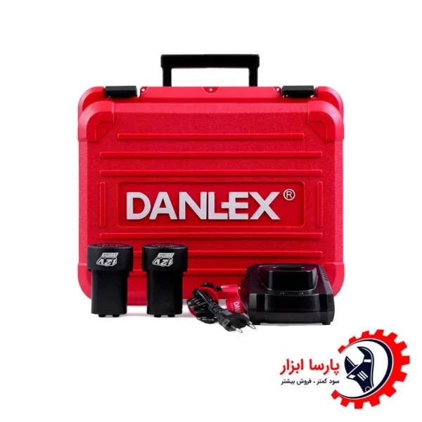 پارسا ابزار دریل پیچ گوشتی شارژی مدل DX-6112A جعبه